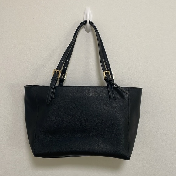 Tory Burch Black York Saffiano Leather Purse - Picture 5 of 6